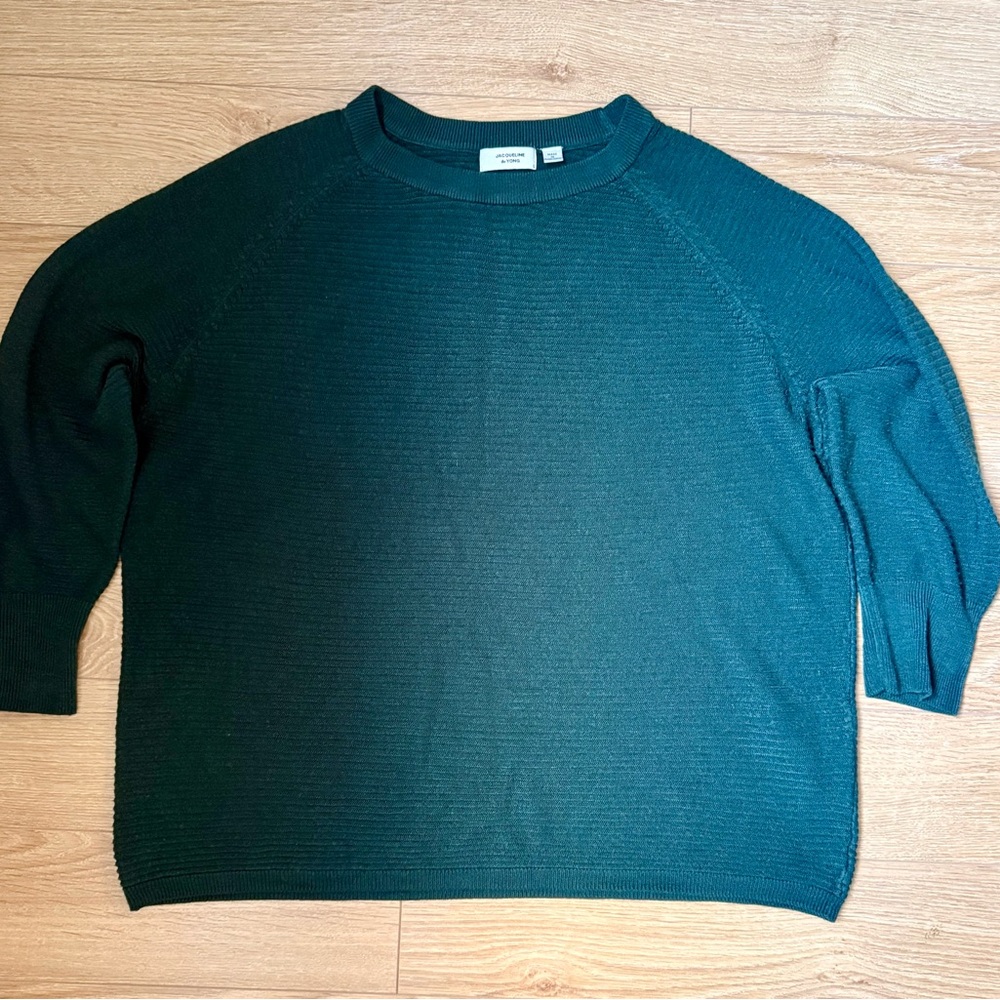 ONLY JACQUELINE DE YONG - Green Teal Women 3/4 sleeve top - Picture 2 of 6